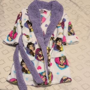 Disney Kids Pajama Robe - White and Purple